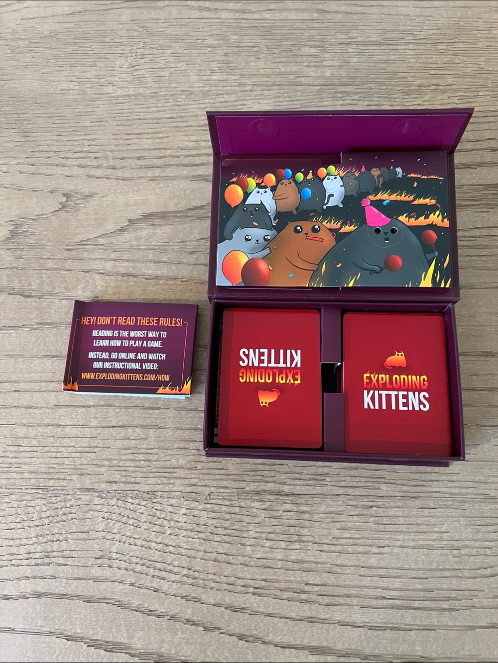 Exploding Kittens Party Pack Card Game - Picture 3 of 4